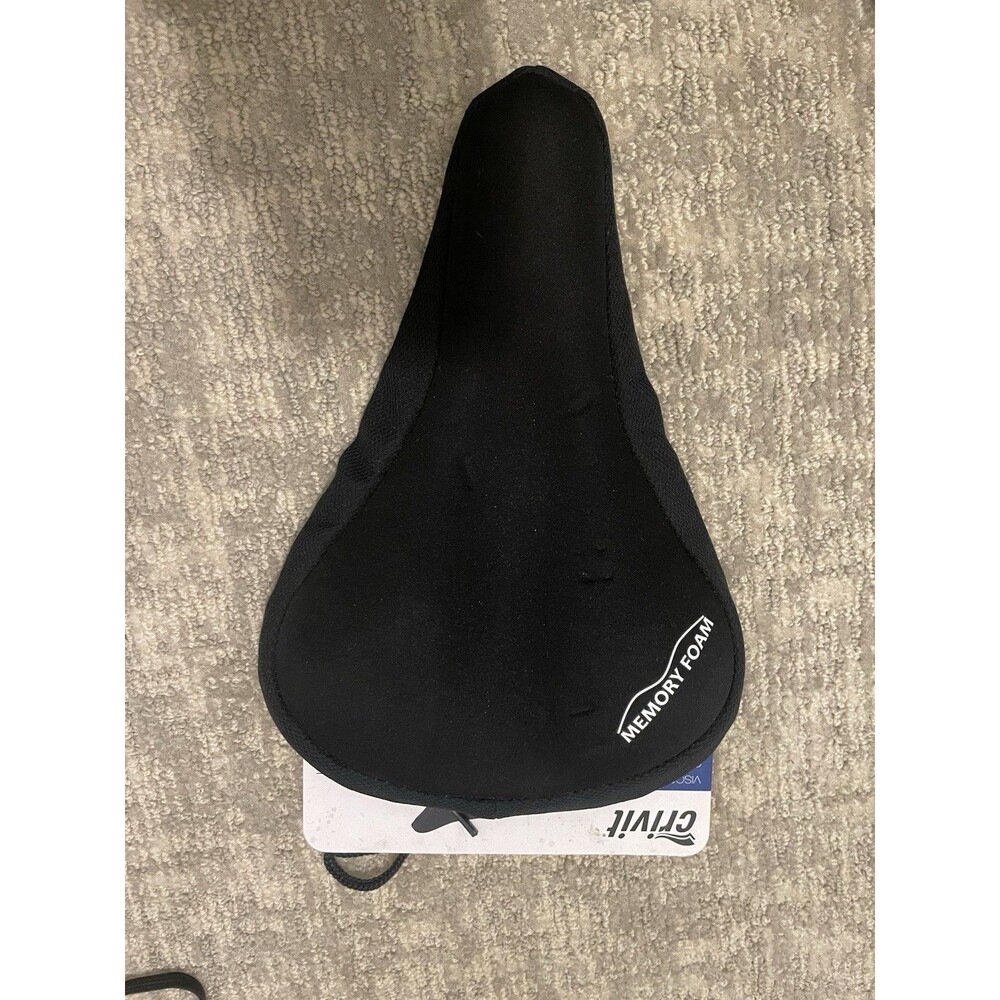 NEW Crivot ABSOLUTE GENUINE BEACH CRUISERS BICYCLE GEL SEAT COVER VELO IN BLACK.